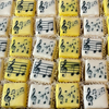 musical notes tea cakes