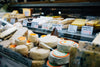 cheese counter at a local market