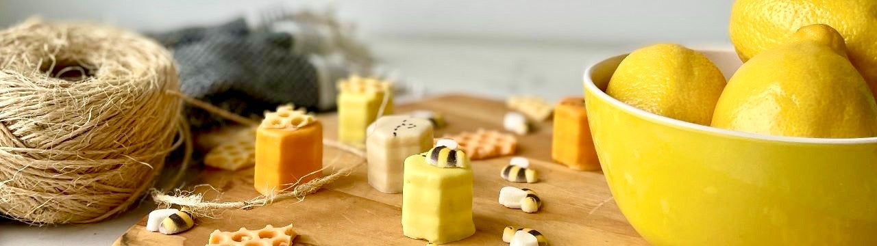 Lemon themed Tea Cakes