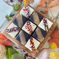 Little Thanks Petit Fours — Chocolate Caramel & Maple (9-Pack) - Dragonfly Cakes®