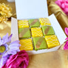 Diwali Glow Petit Fours — Lemon & Pistachio Petit Fours(9-Pack)