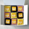 'HR' logo tea cakes