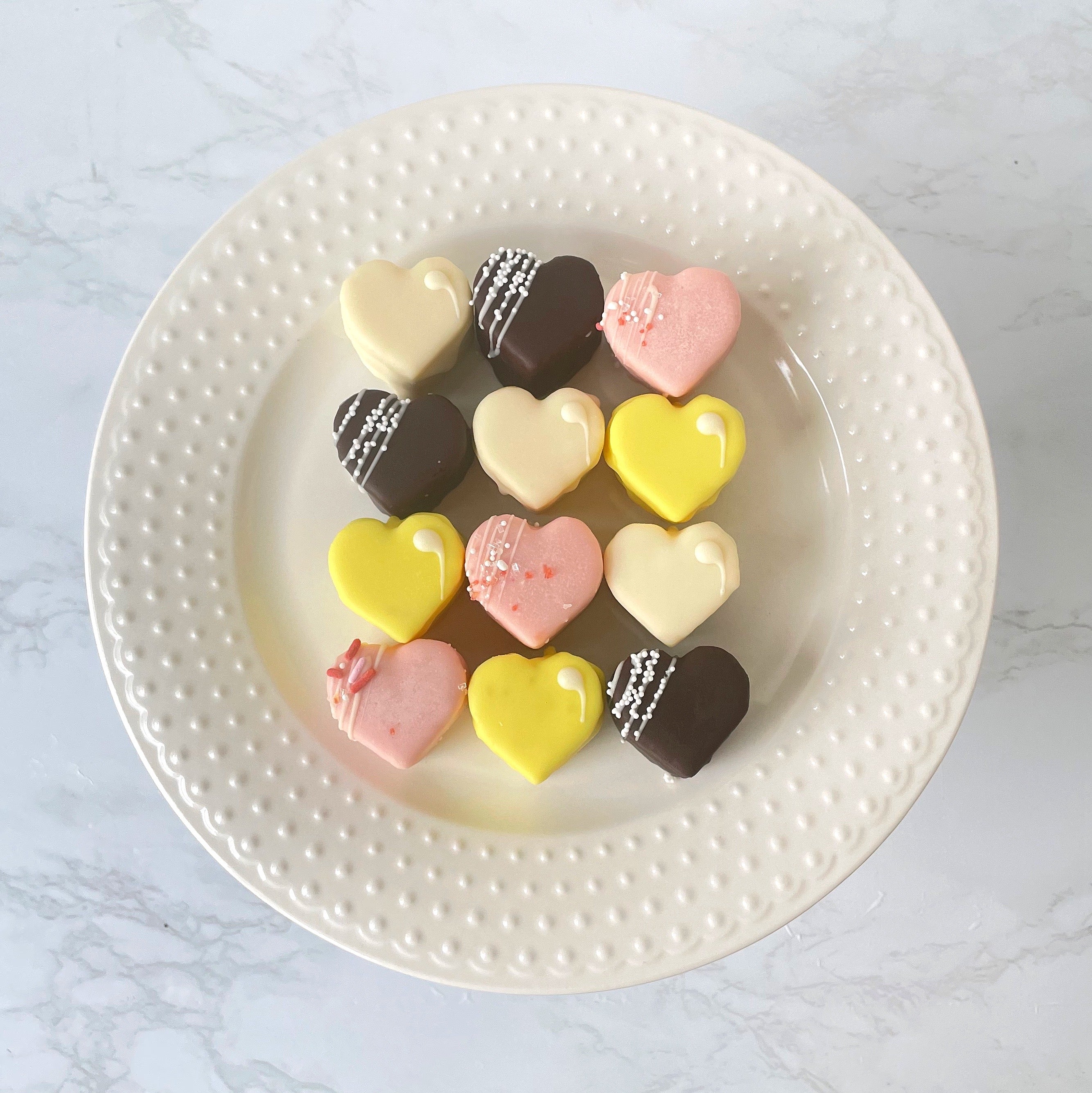 Signature Hearts Petit Fours | Valentine's 2026 Tacoma Bakery