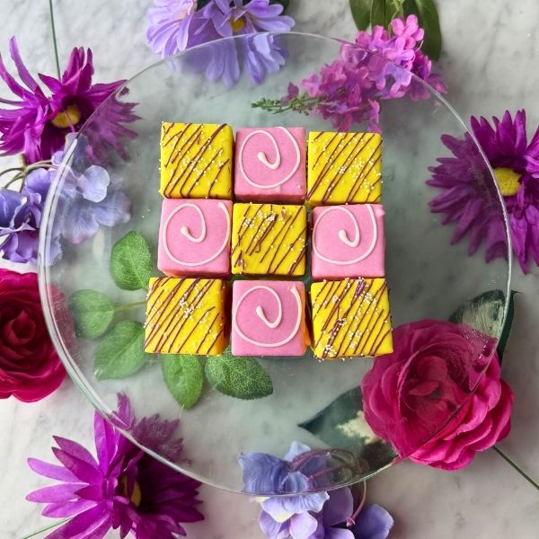 Summer Berries Petit Fours