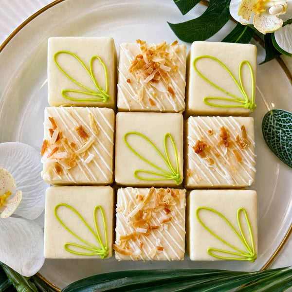 Lime in the Coconut Petit Fours