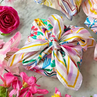 Reusable Satin Scarf Gift Wrap