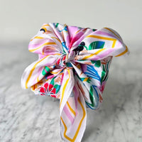 Reusable Satin Scarf Gift Wrap
