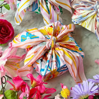 Reusable Satin Scarf Gift Wrap