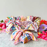 Reusable Satin Scarf Gift Wrap