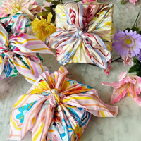 Reusable Satin Scarf Gift Wrap