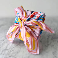 Reusable Satin Scarf Gift Wrap