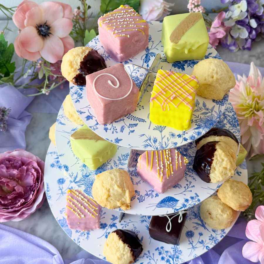 Tea Party Petit Fours Stand