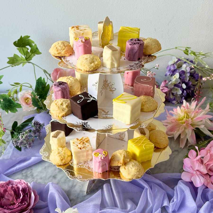 Tea Party Petit Fours Stand